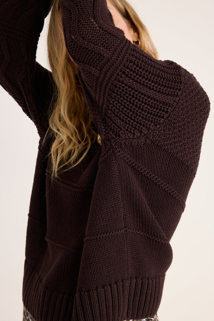 Sweater Monty brown