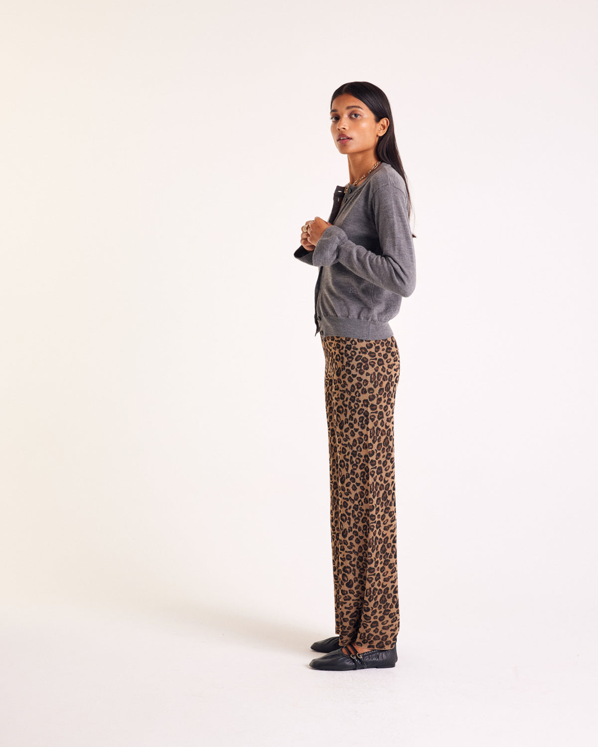 Cardigan Rosalie gris