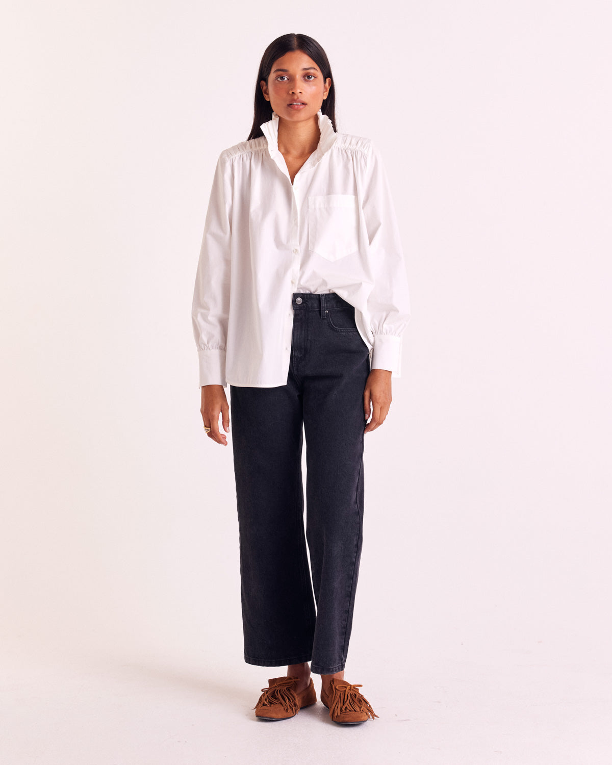 Natural white Léonor shirt