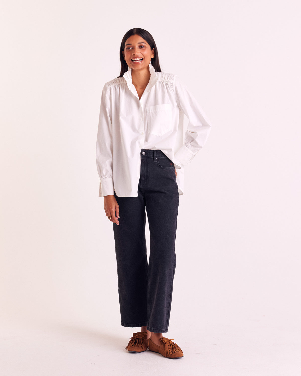 Shirt Léonor natural white