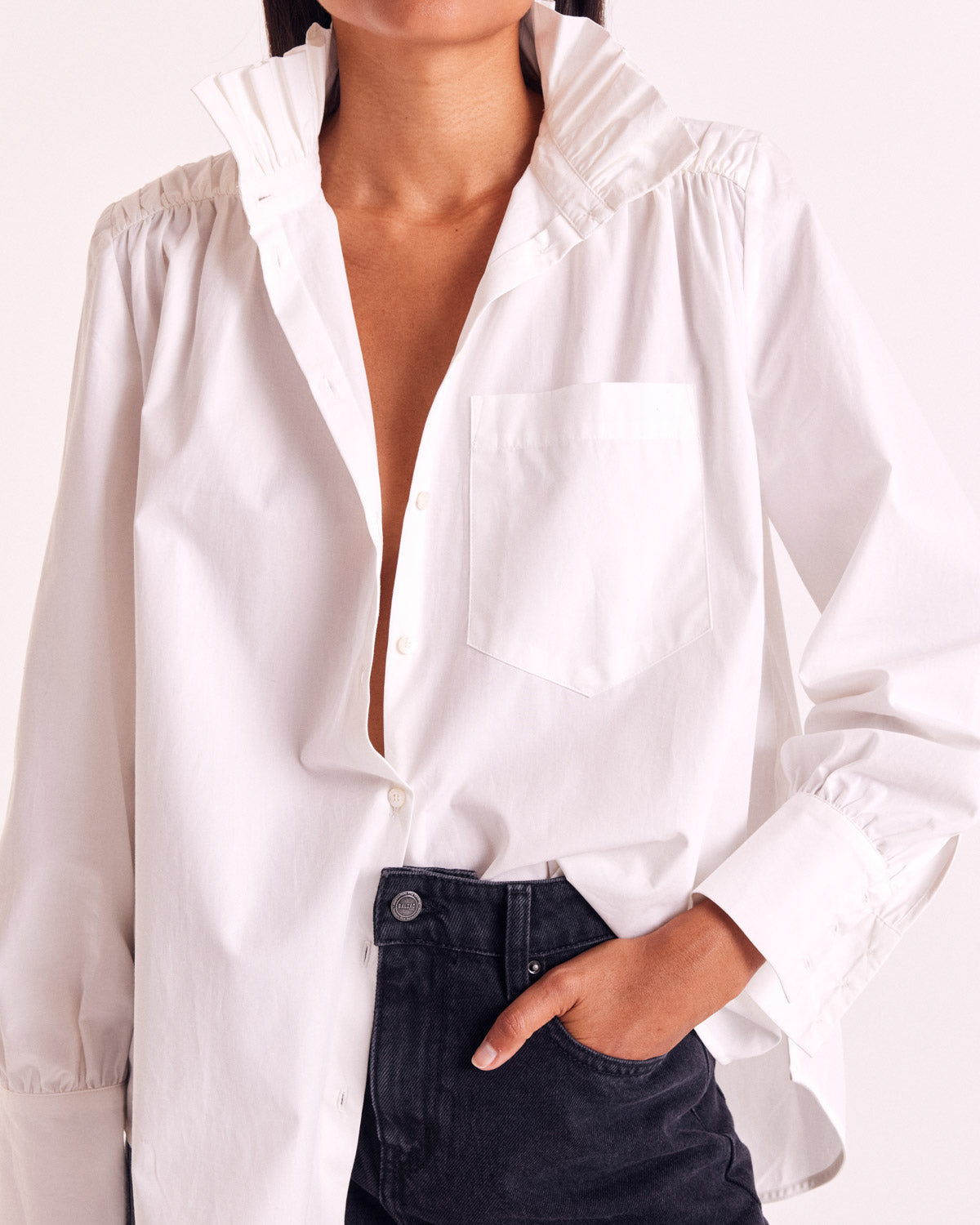 Shirt Léonor natural white