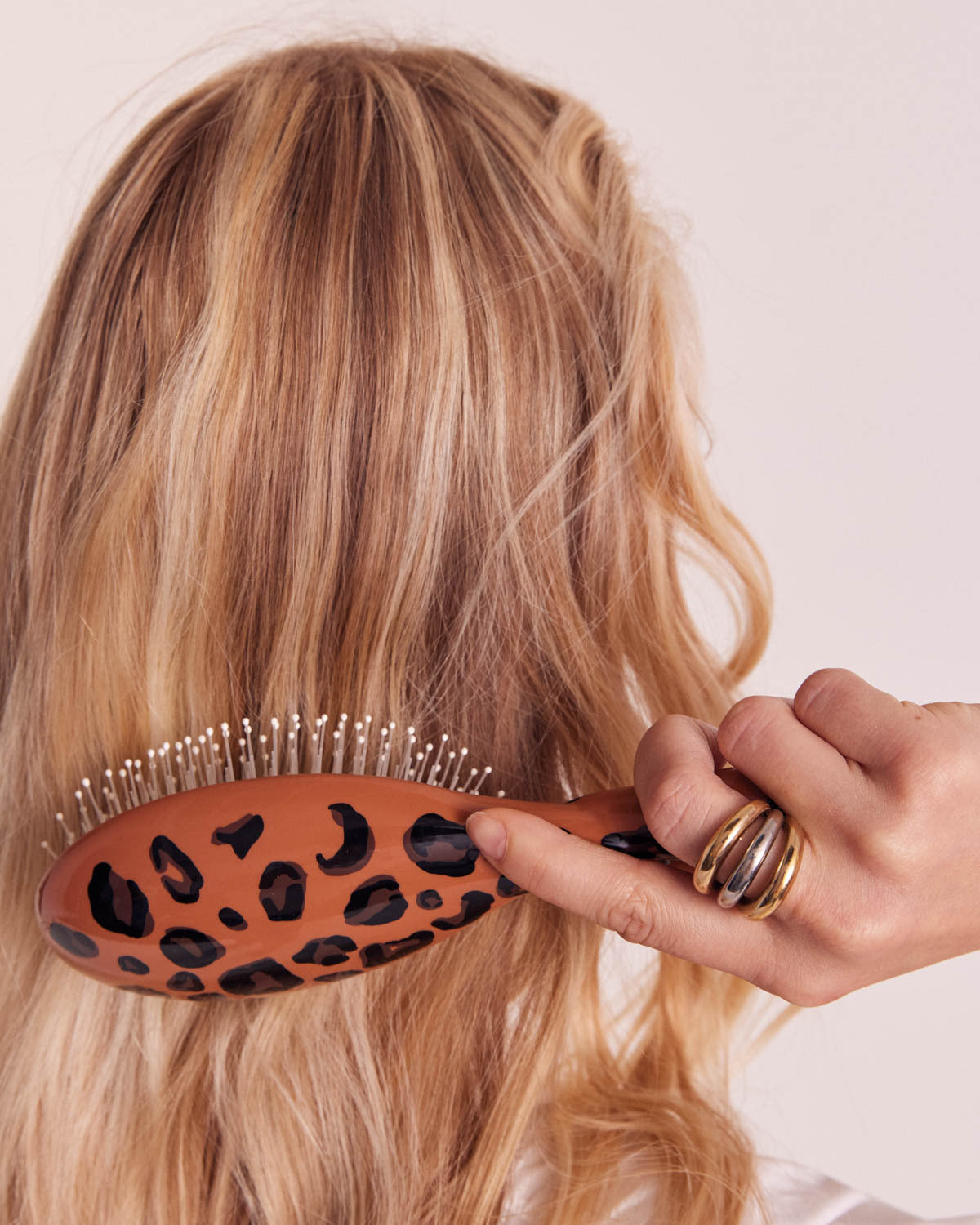 Brosse N.03 Cheveux Normaux à Épais - Cuir Chevelu Sensible léopard