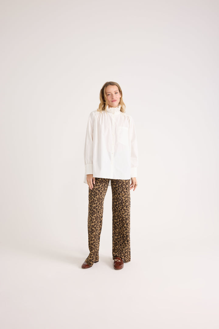 Pants Piana leopard iridescent