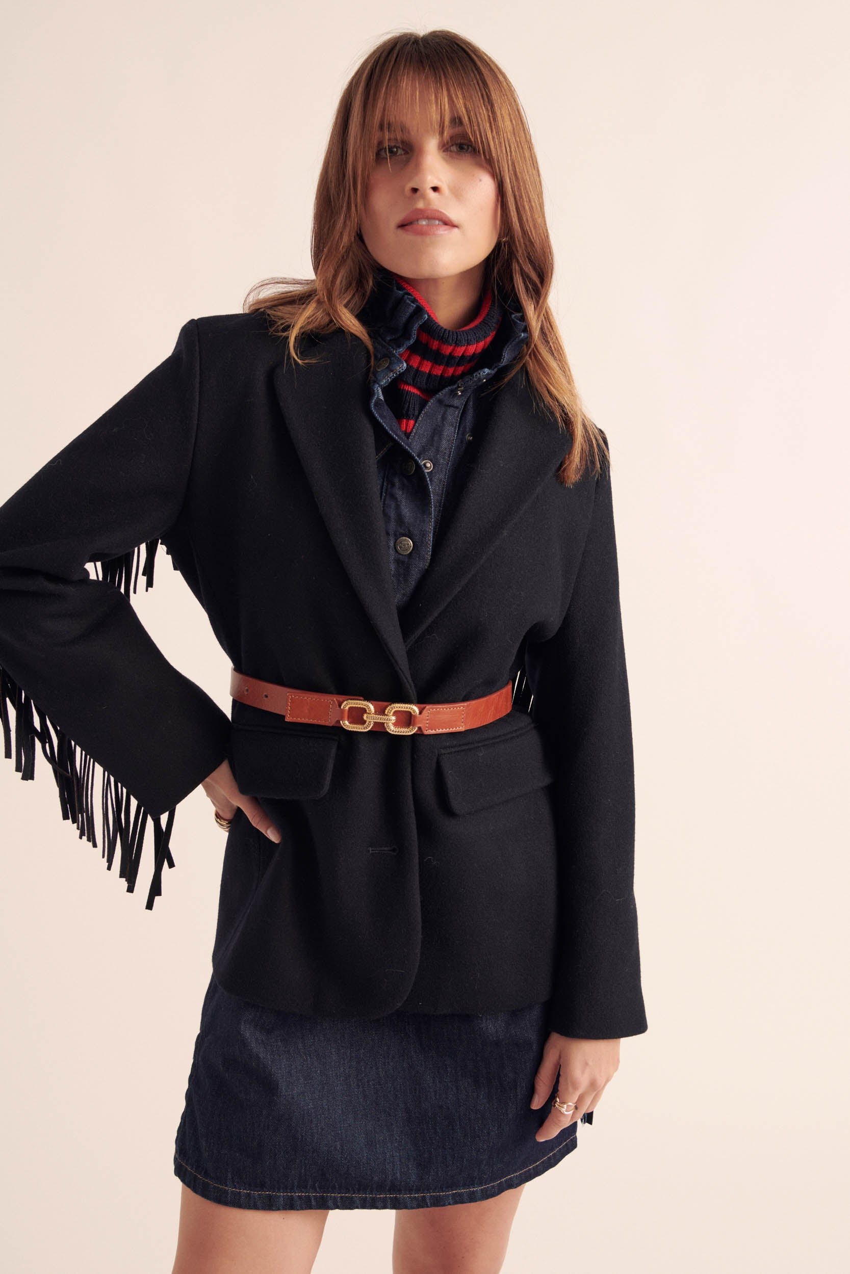 Jacket Marceau navy blue