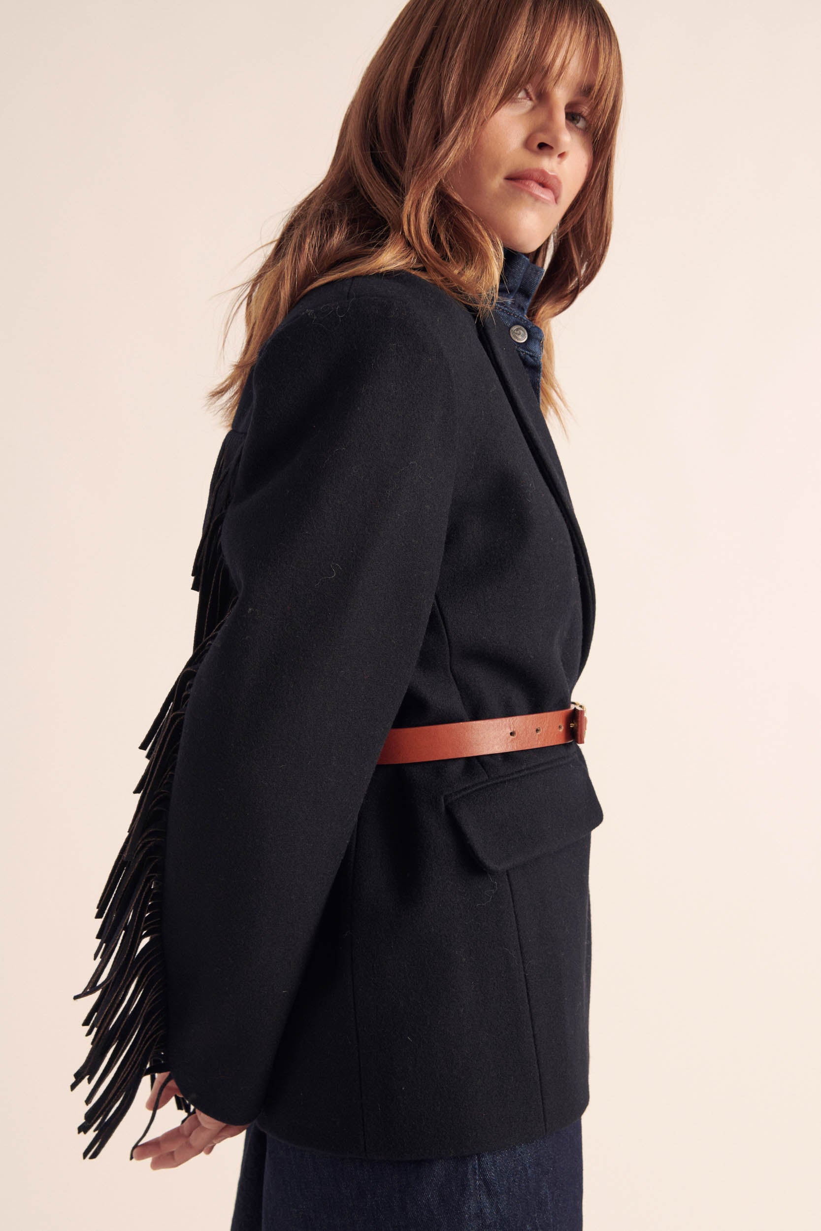 Jacket Marceau navy blue