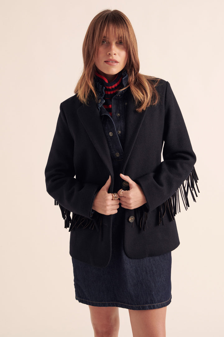 Jacket Marceau navy blue