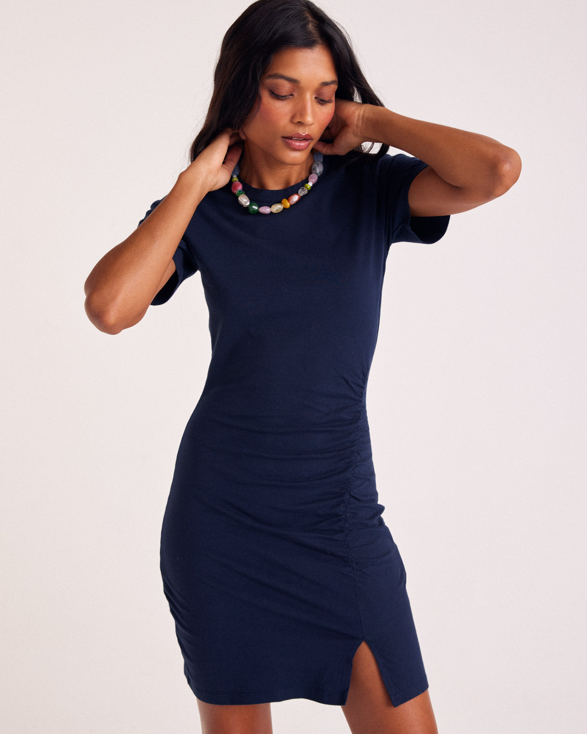 Floréal navy dress