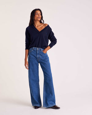 Jean Mateo bleu outremer