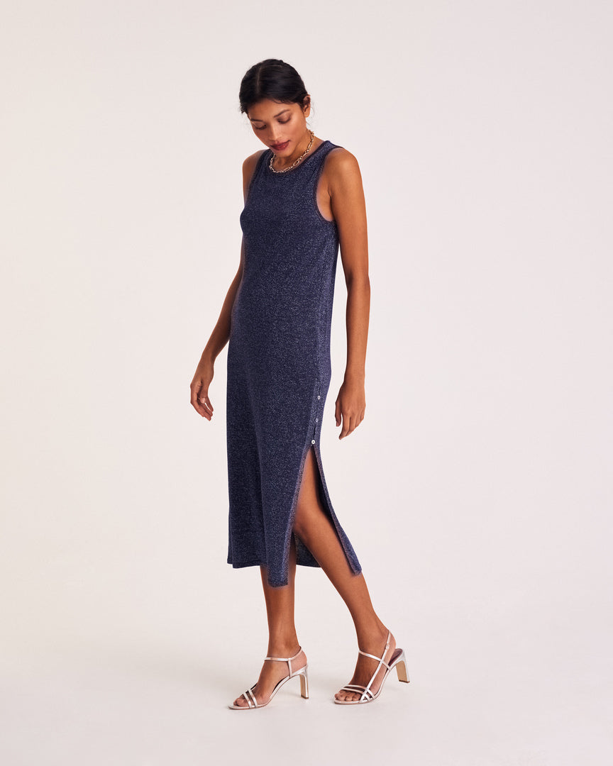 Dress Persil navy iridescent
