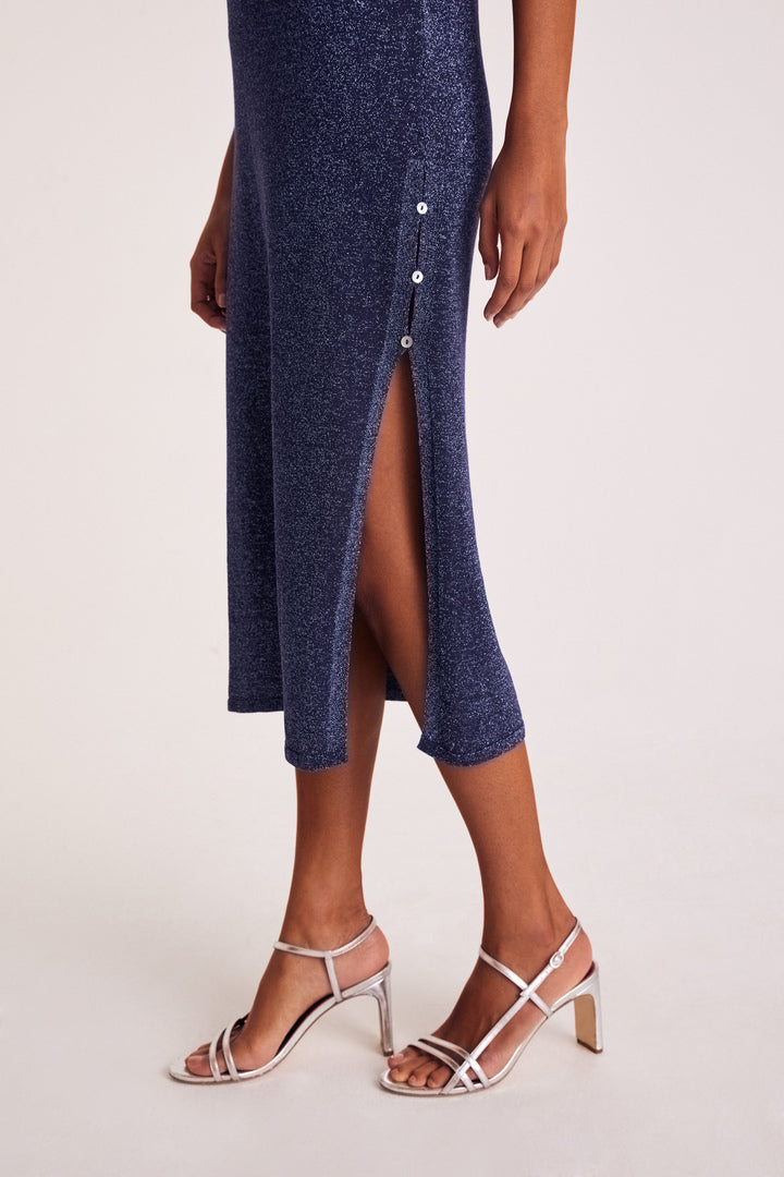 Dress Persil navy iridescent