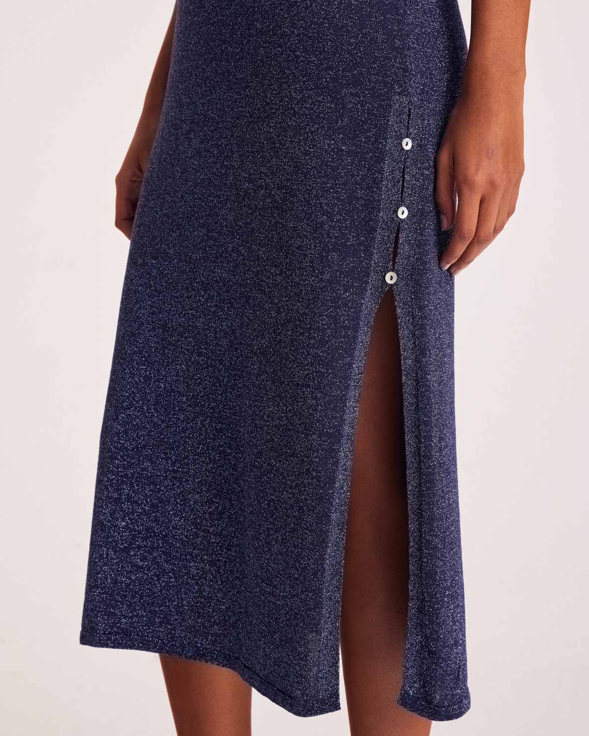 Dress Persil navy iridescent