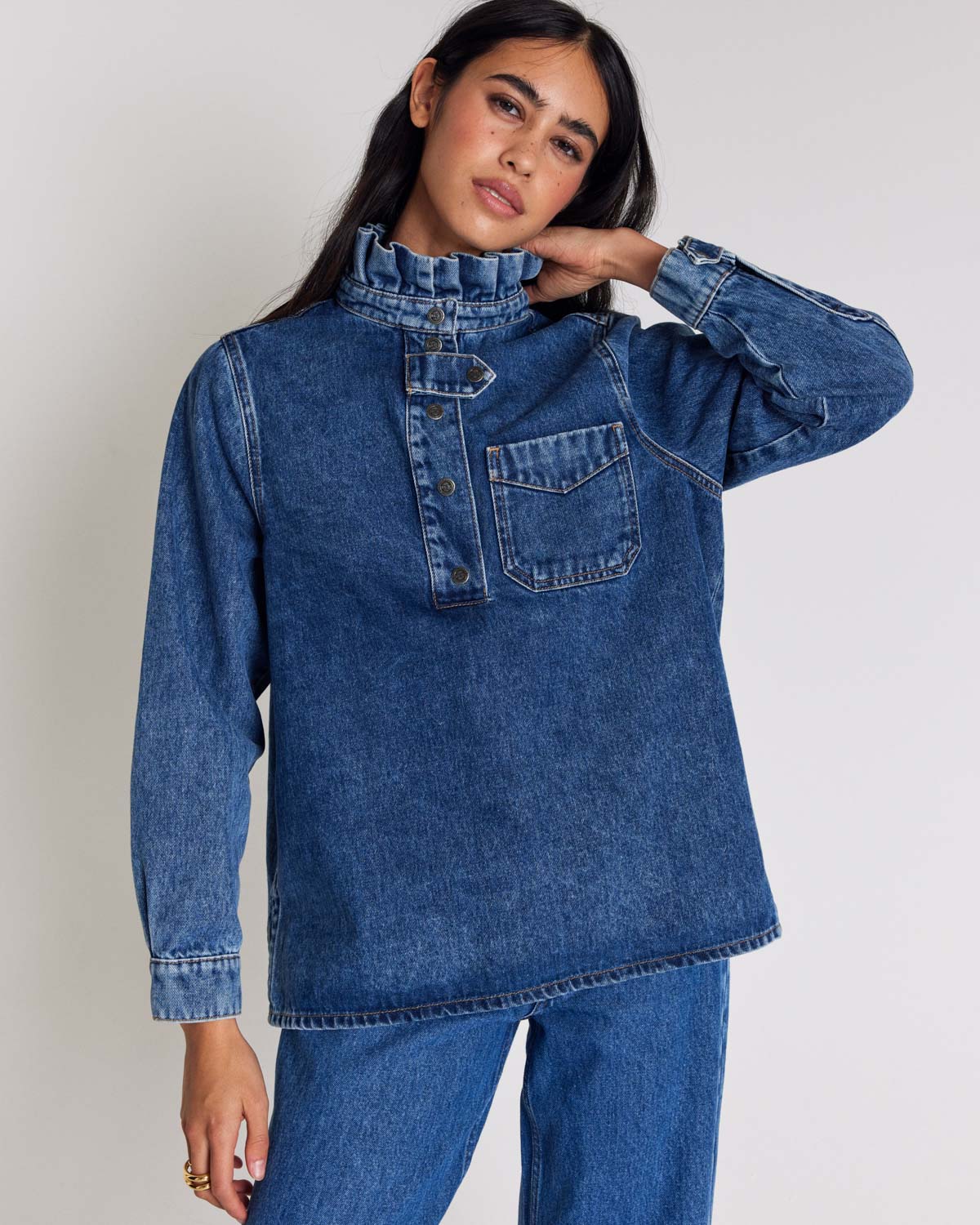 Vareuse Cyrius bleu outremer