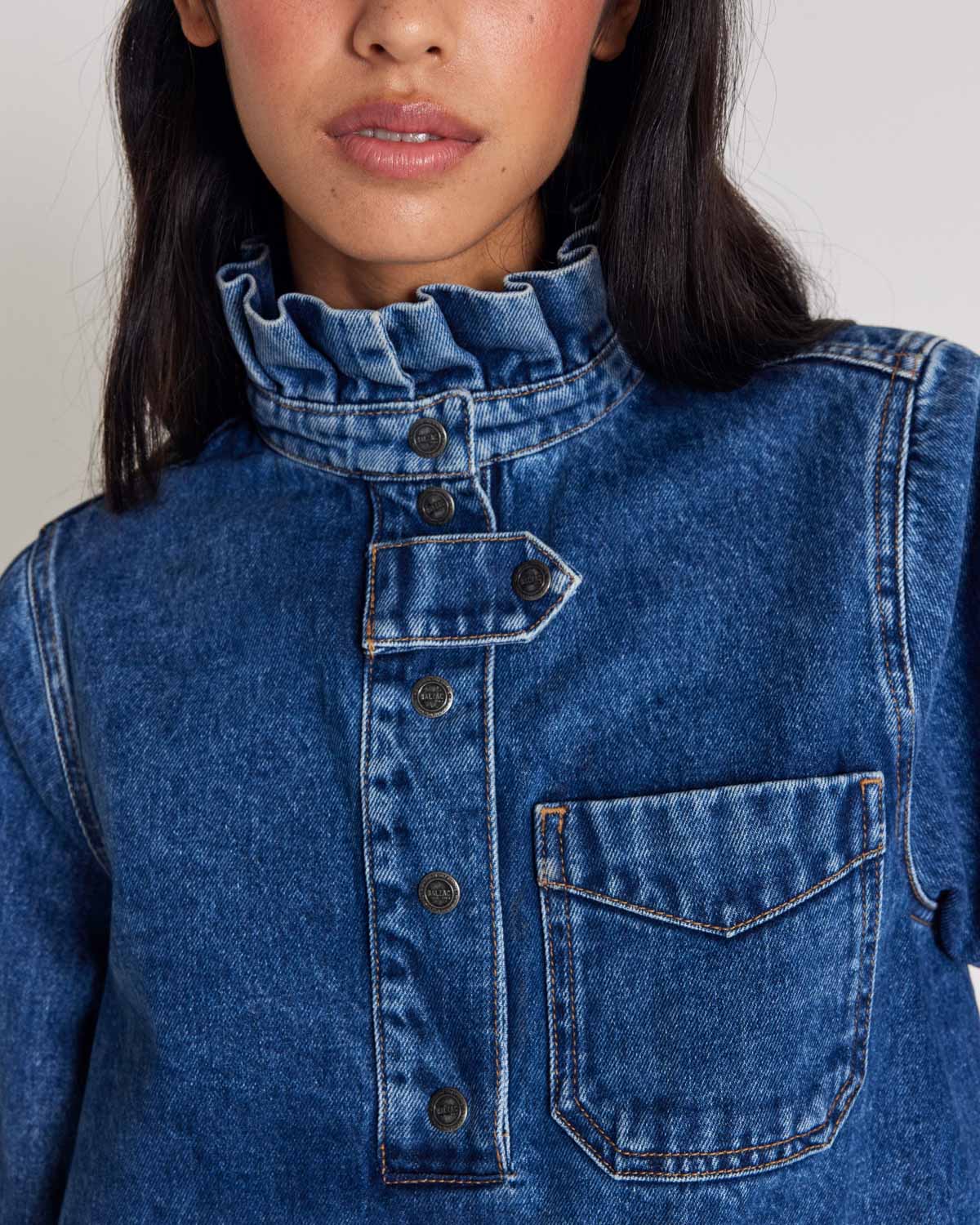 Vareuse Cyrius bleu outremer