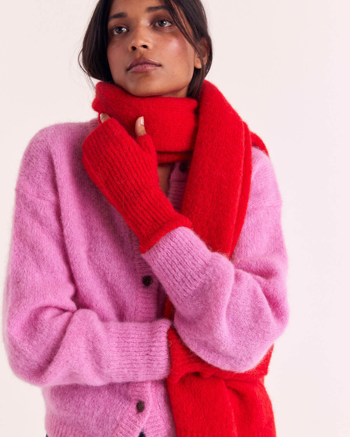 Cardigan Douceur pink
