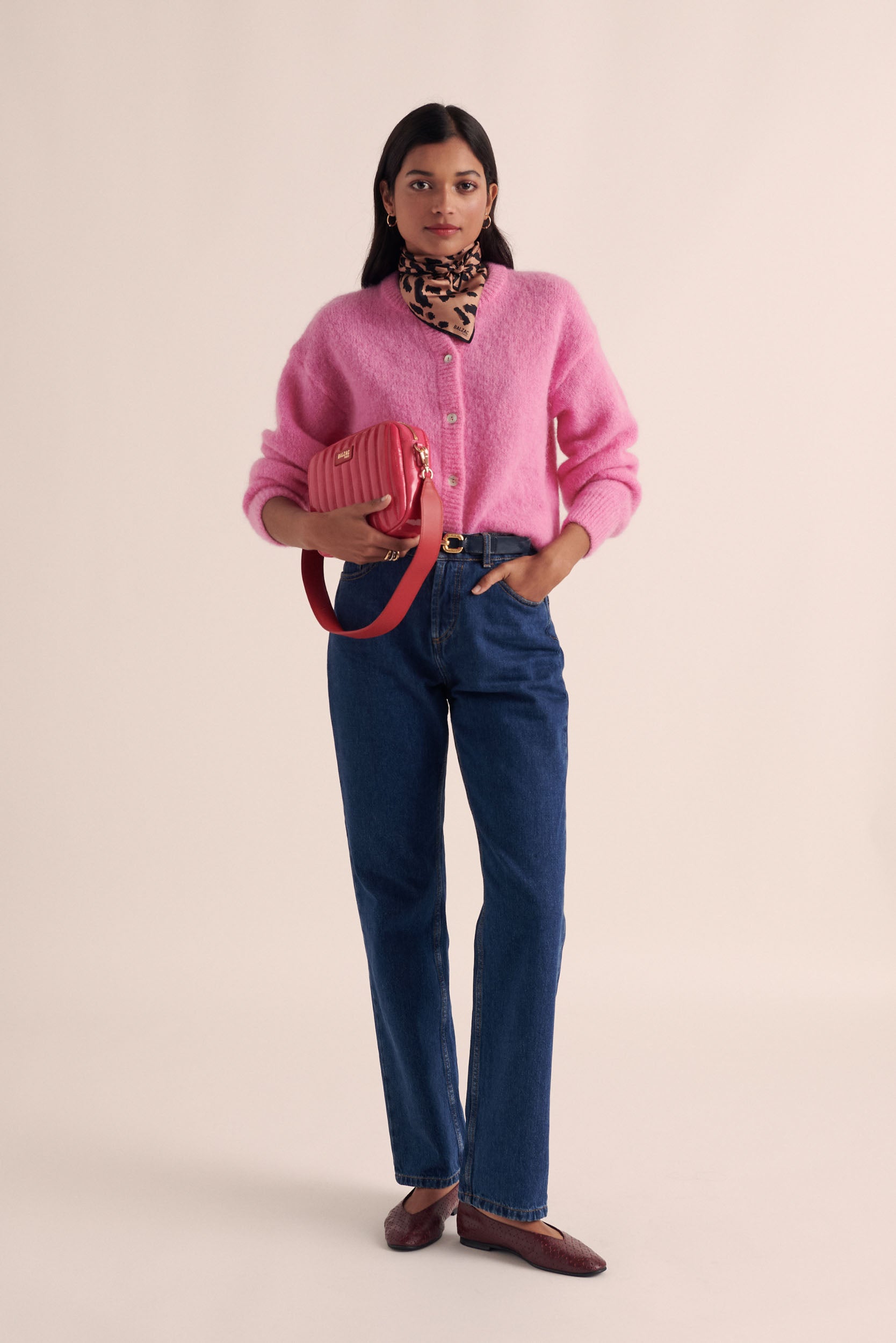 Cardigan Douceur pink