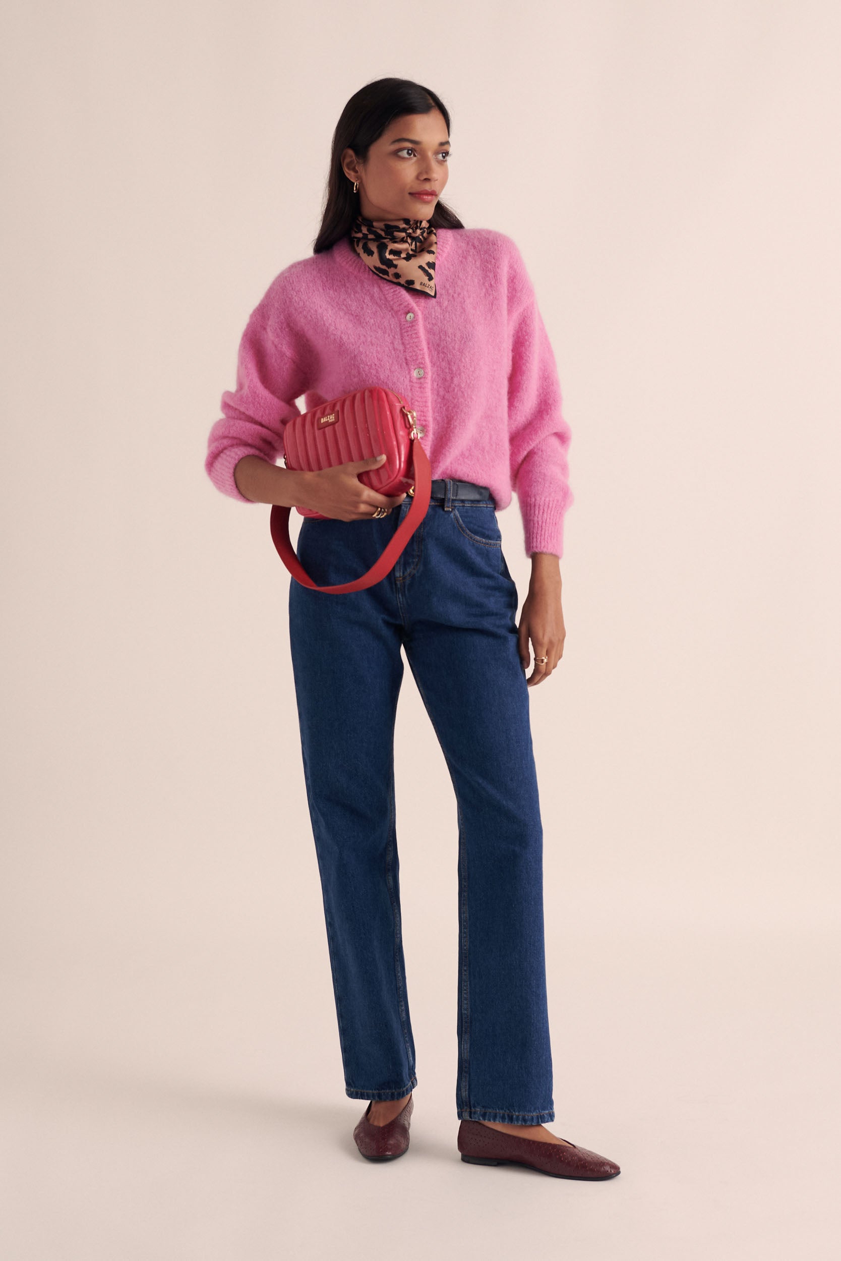 Cardigan Douceur pink