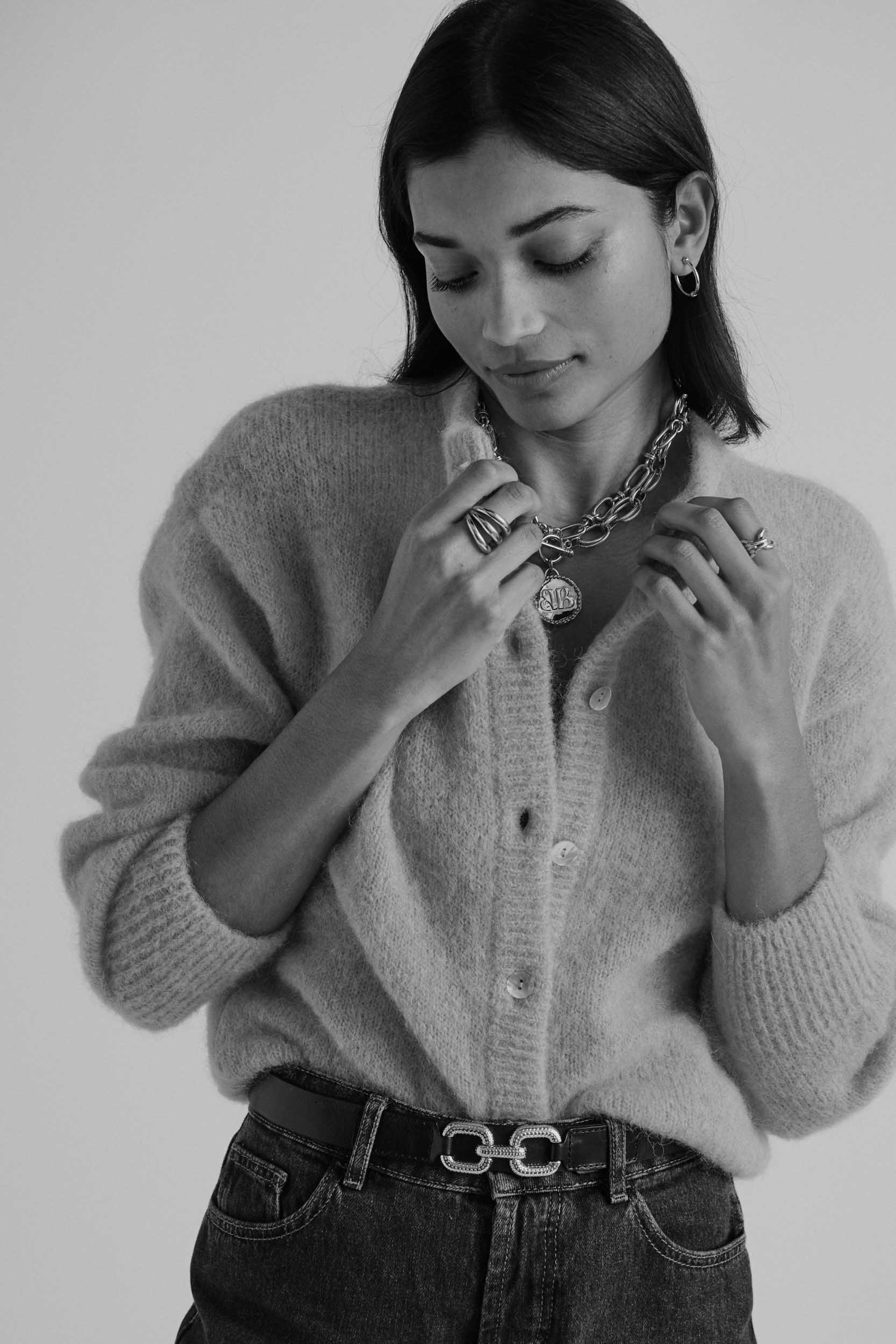 Cardigan Douceur pink