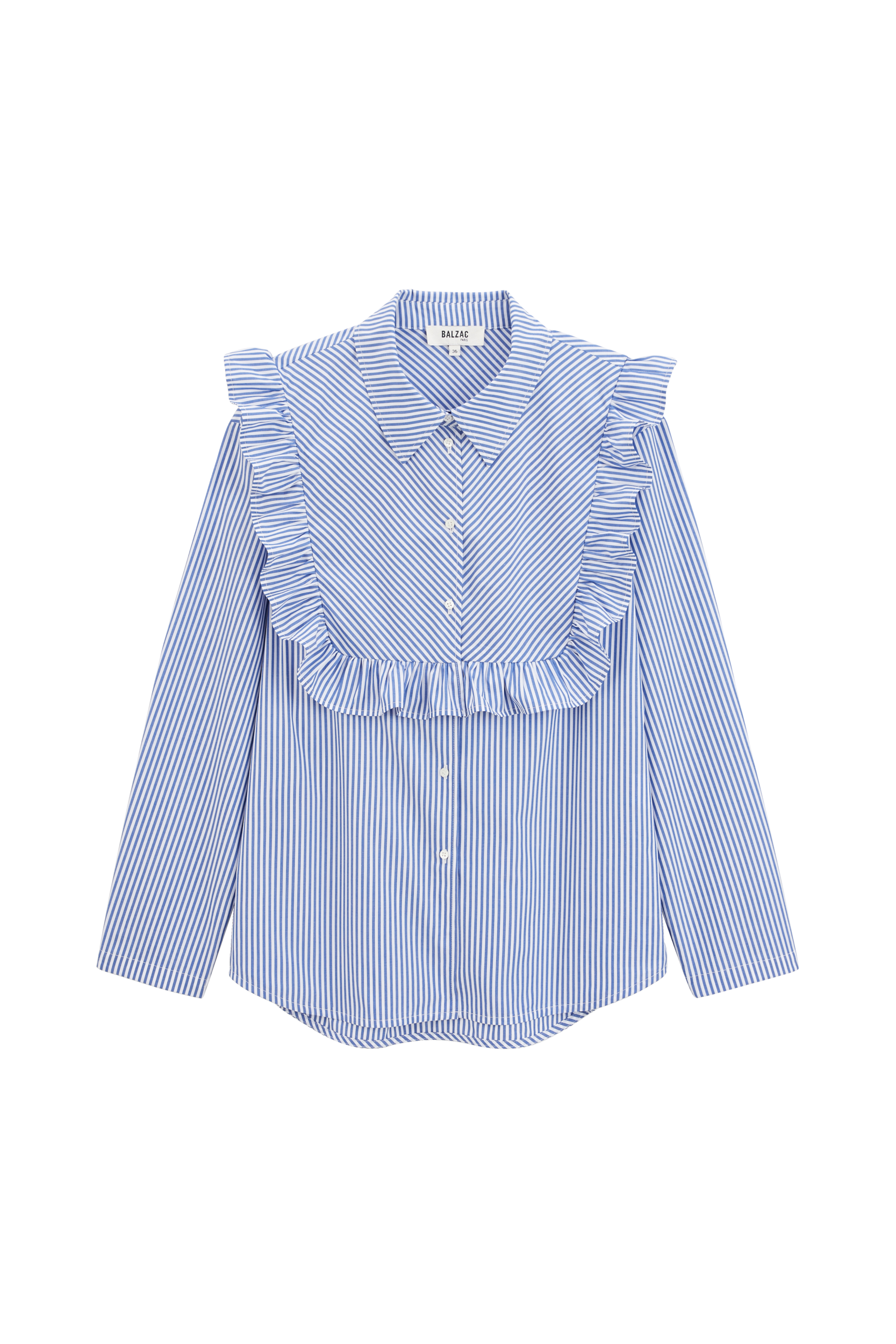 Blouse Cassi stripes blue