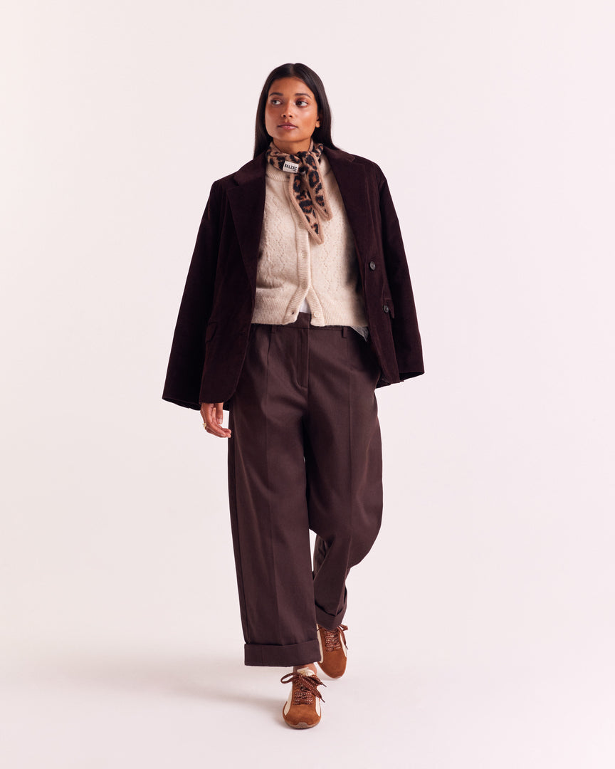 Pants Tristan chocolate