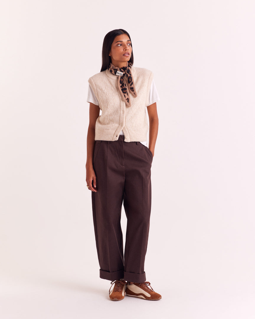 Pants Tristan chocolate