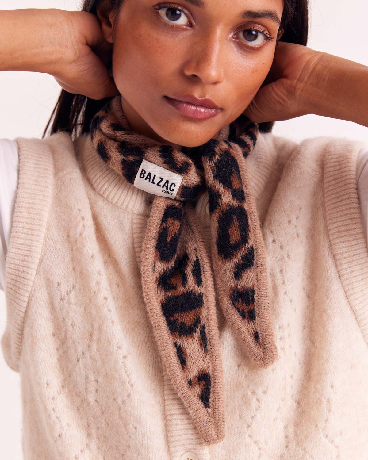 Bandana Miley léopard