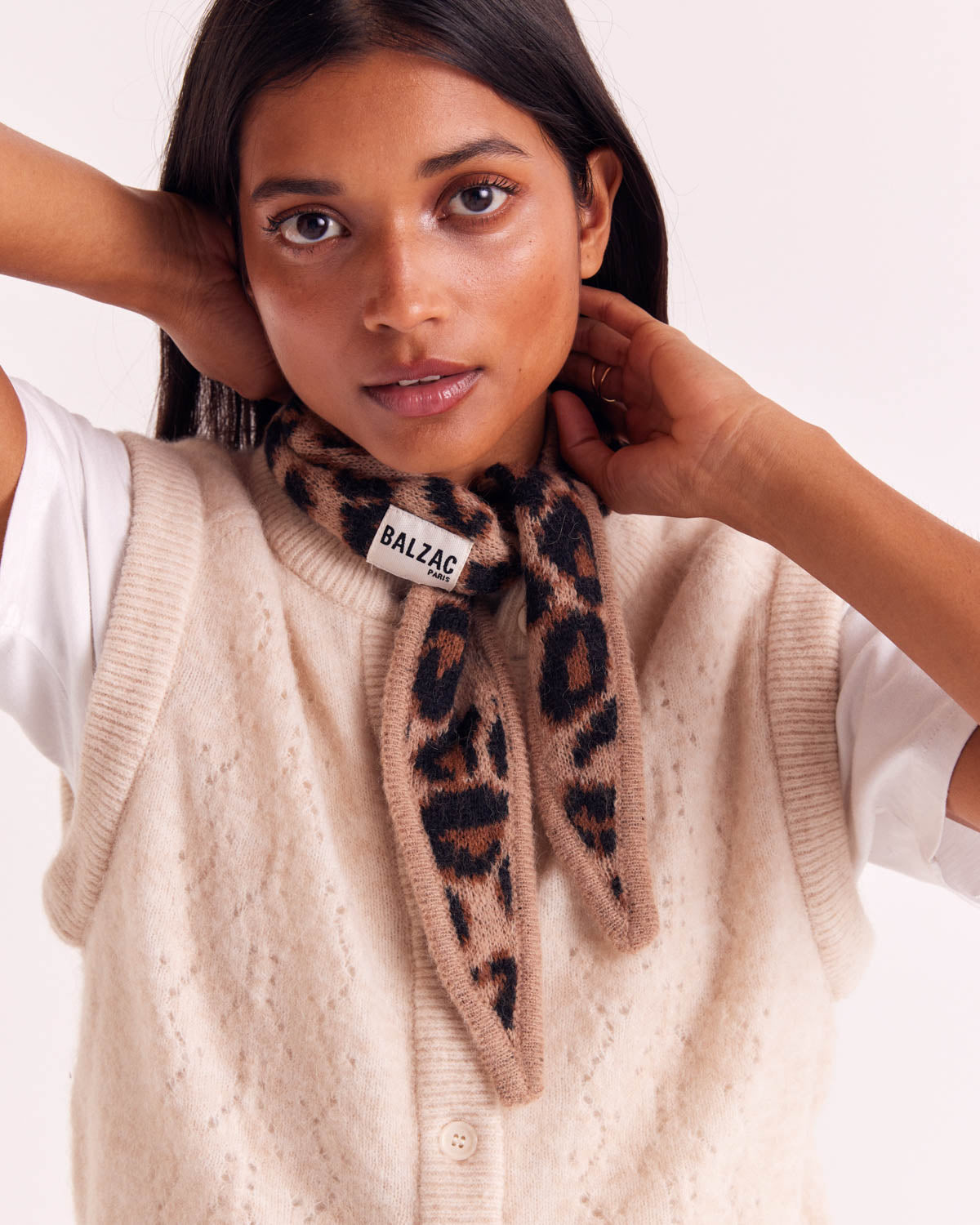 Bandana Miley léopard