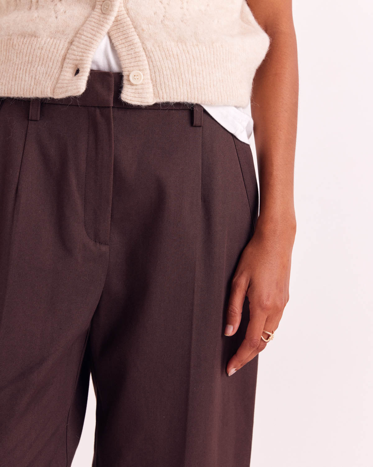 Pants Tristan chocolate