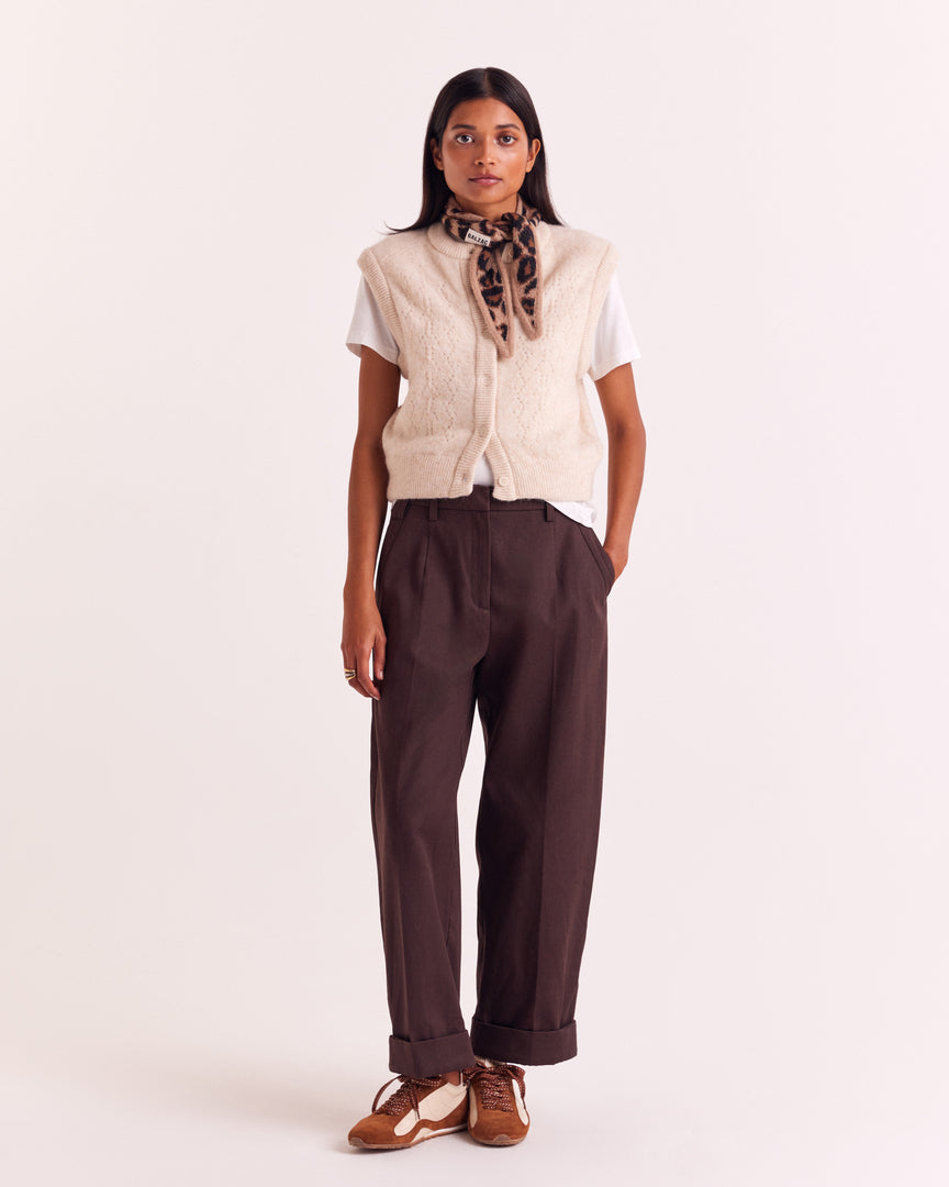 Pants Tristan chocolate