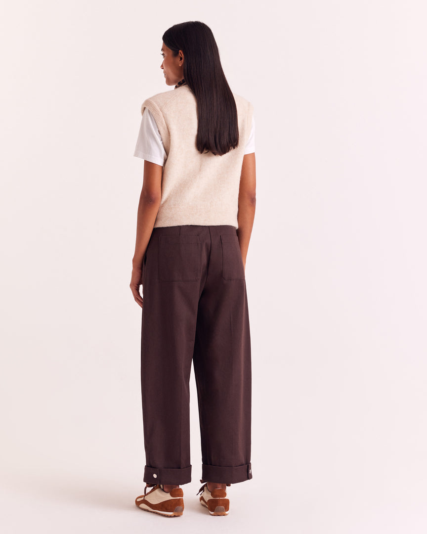 Pants Tristan chocolate