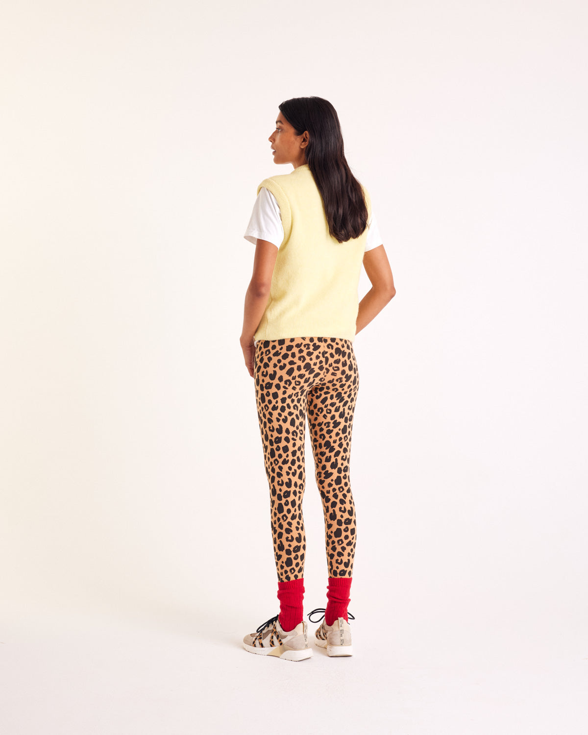 Baskets Astor sable et guépard