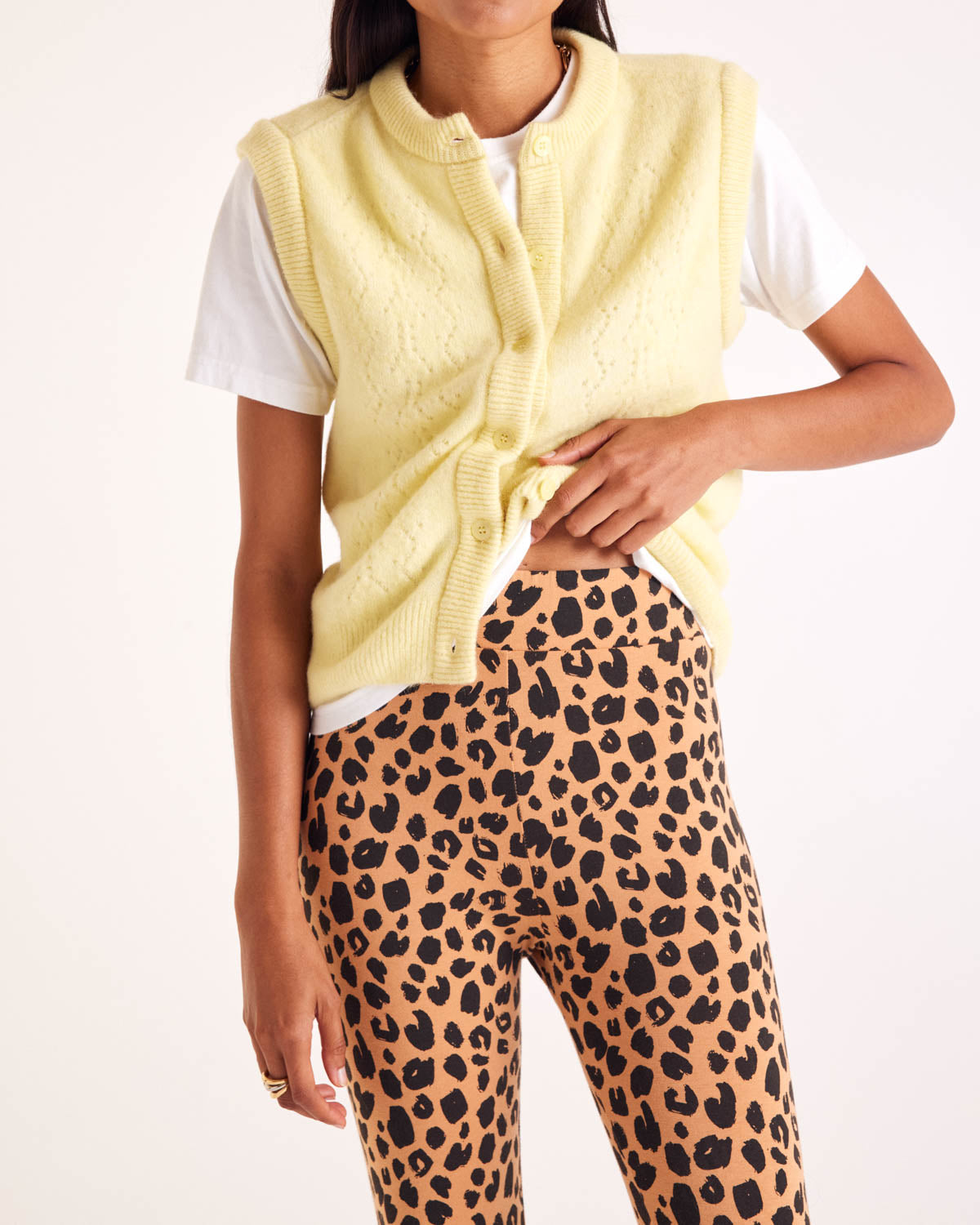 Cardigan Brooke yellow