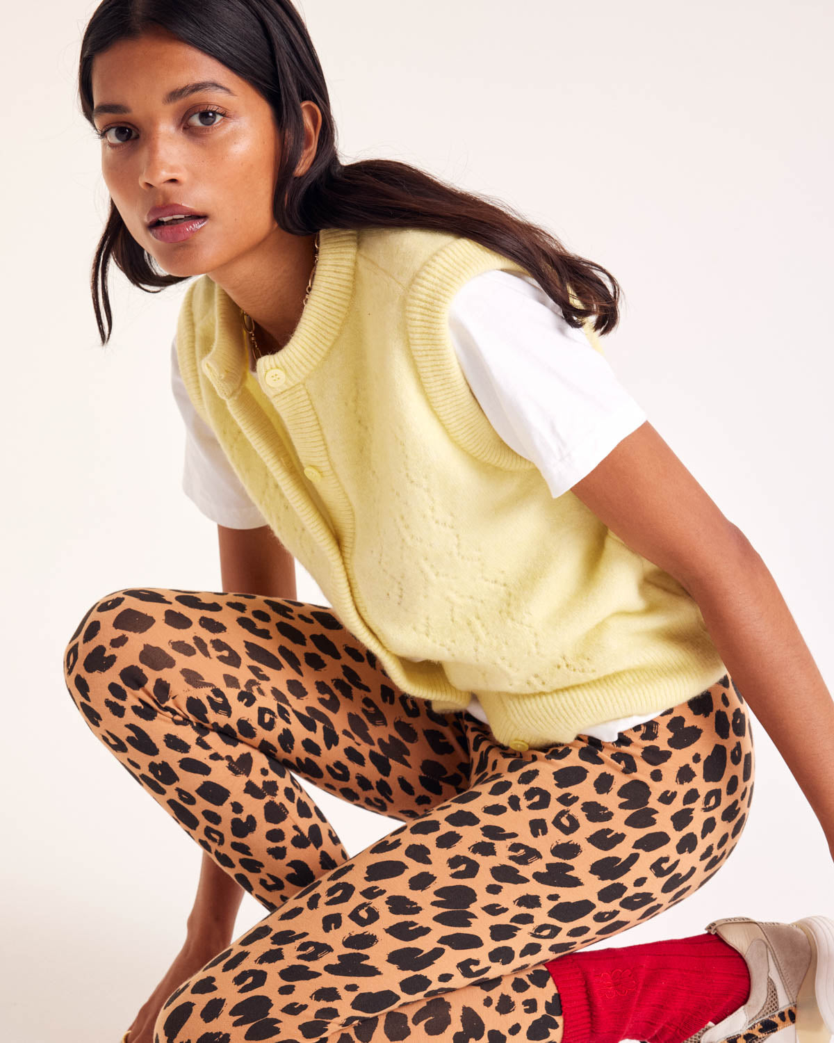 Cardigan Brooke yellow