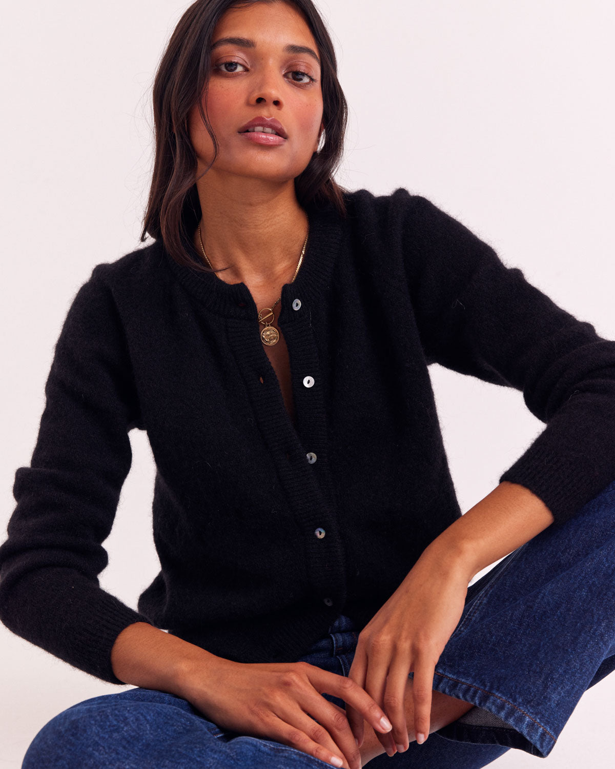 Black Come cardigan - Balzac Paris