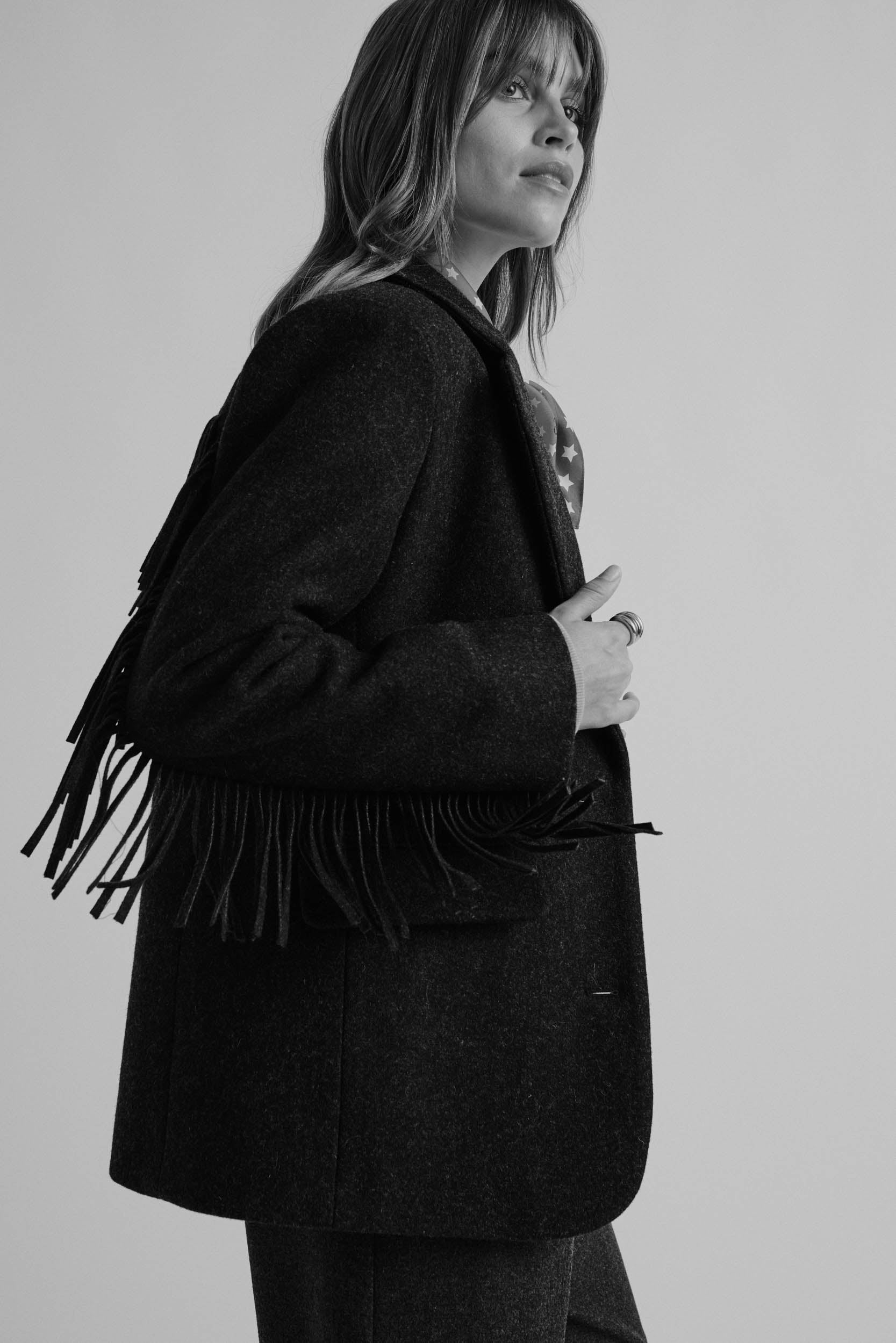 Jacket Marceau gray charcoal