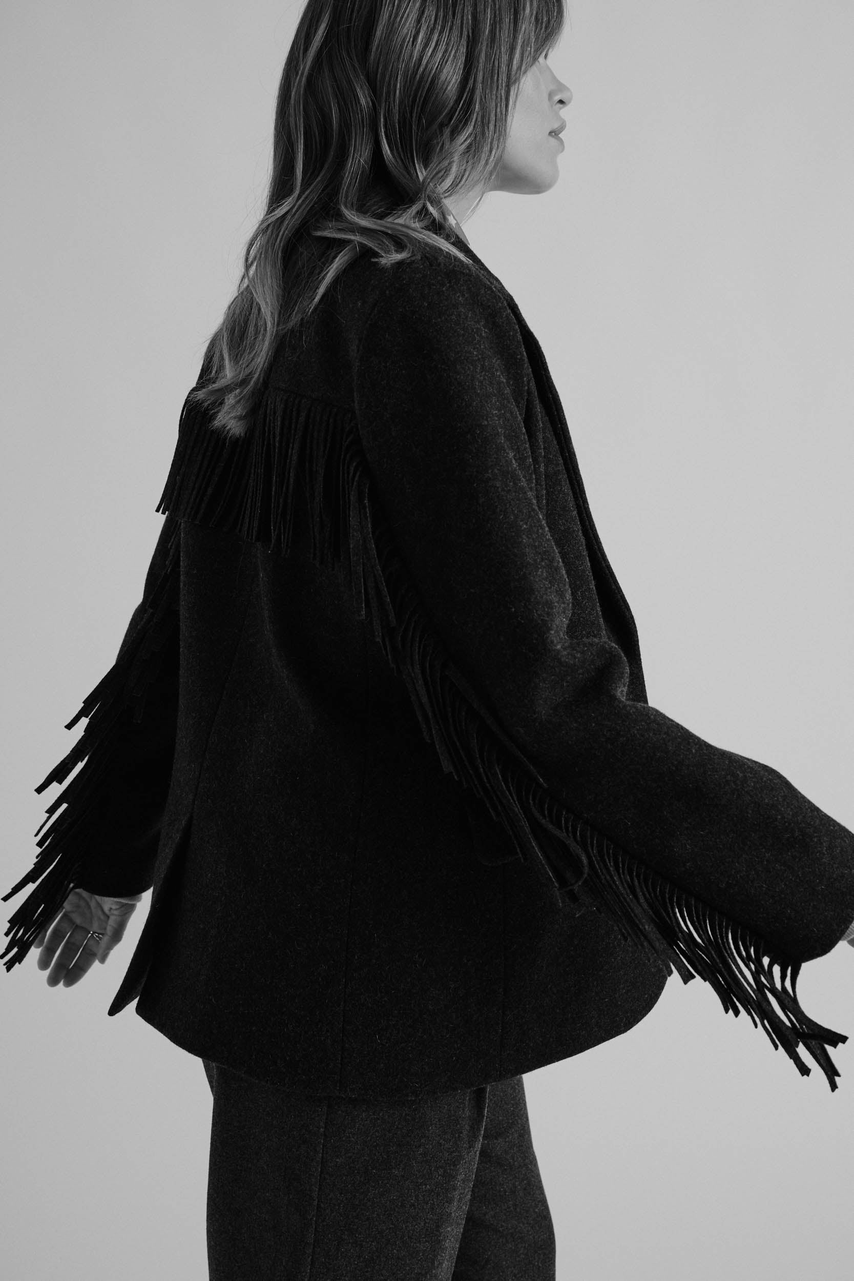 Jacket Marceau gray charcoal