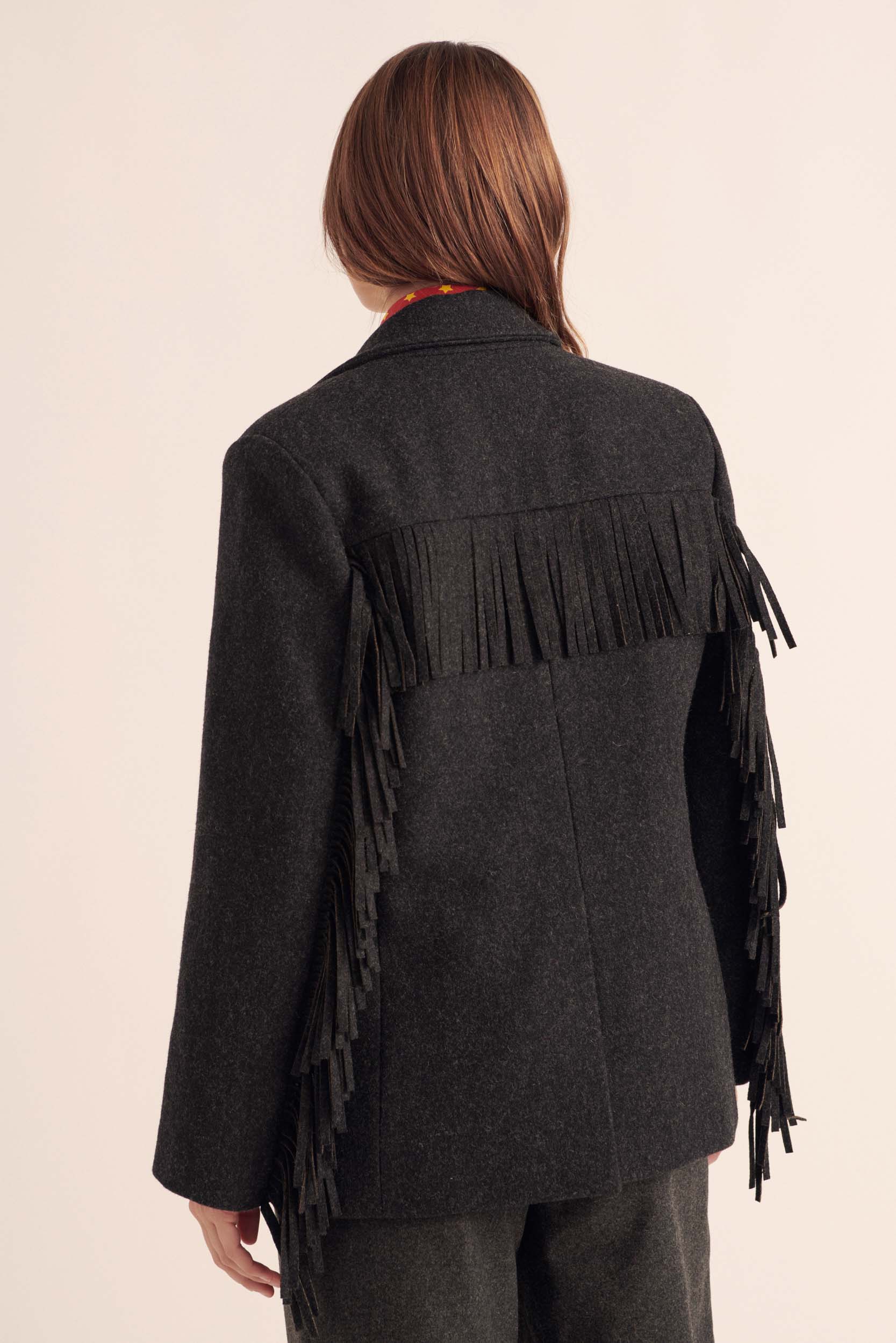 Jacket Marceau gray charcoal