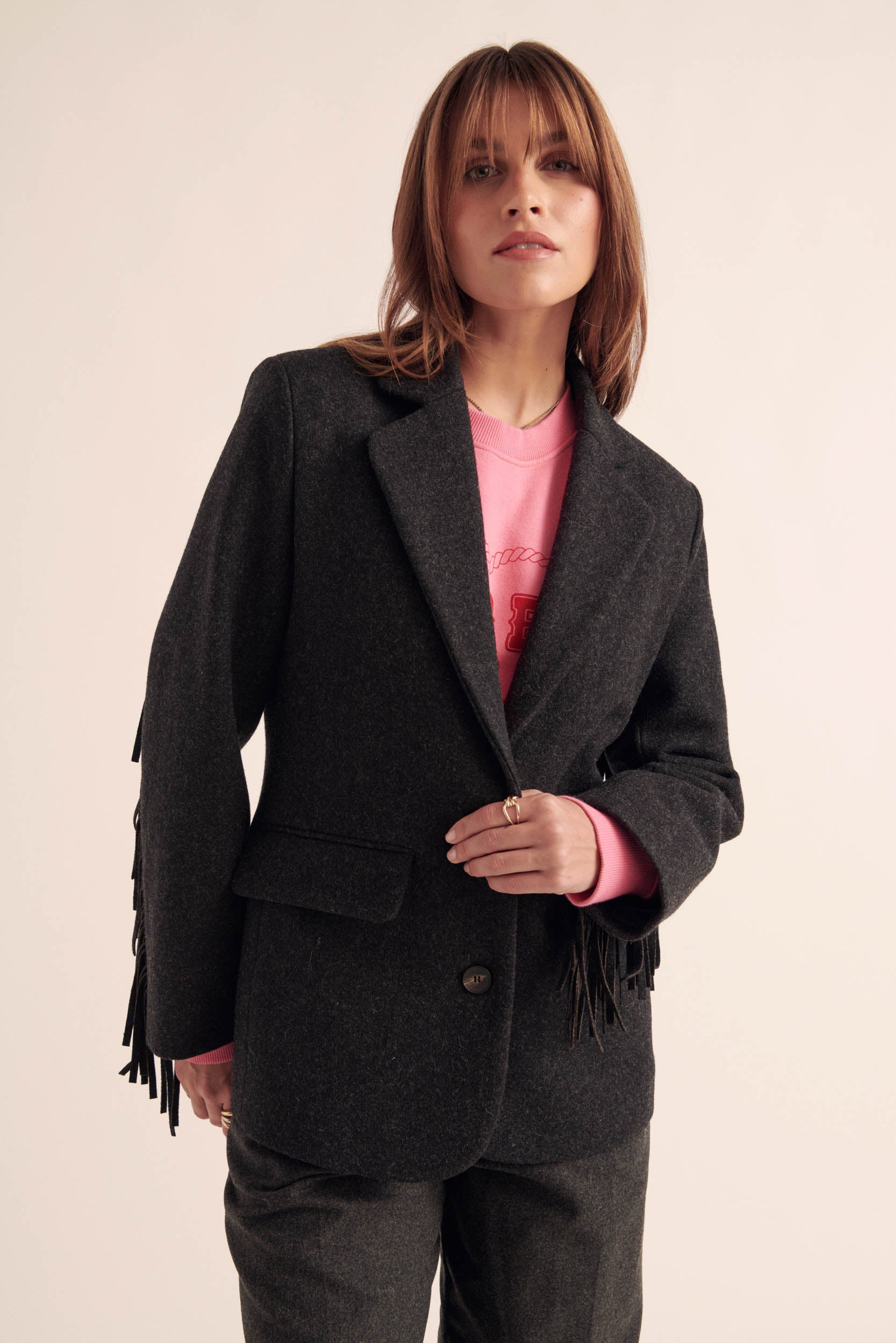 Jacket Marceau gray charcoal