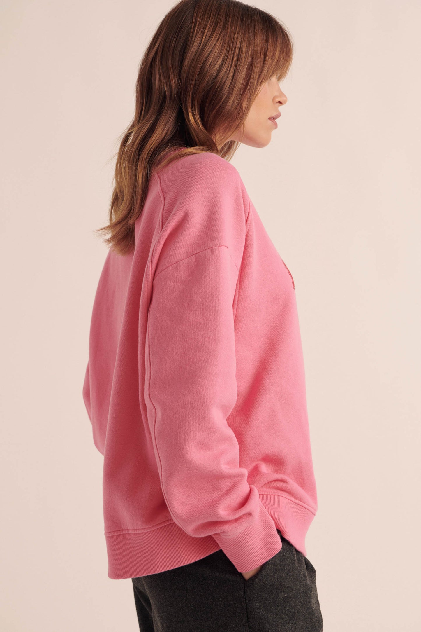 Sweat-shirt Nico Rodeo show rose