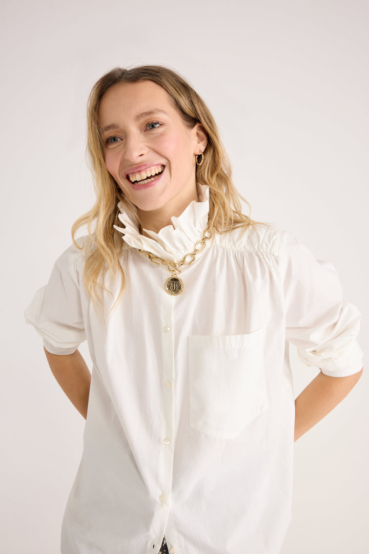 Natural white Léonor shirt