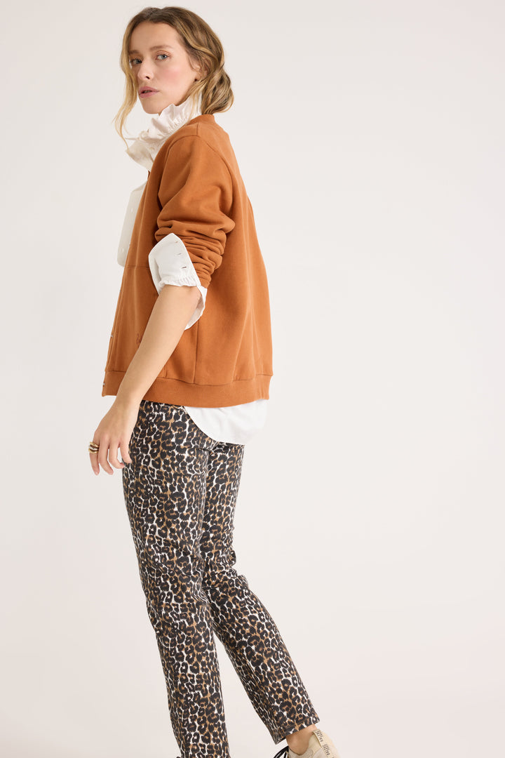 Austin light leopard jeans