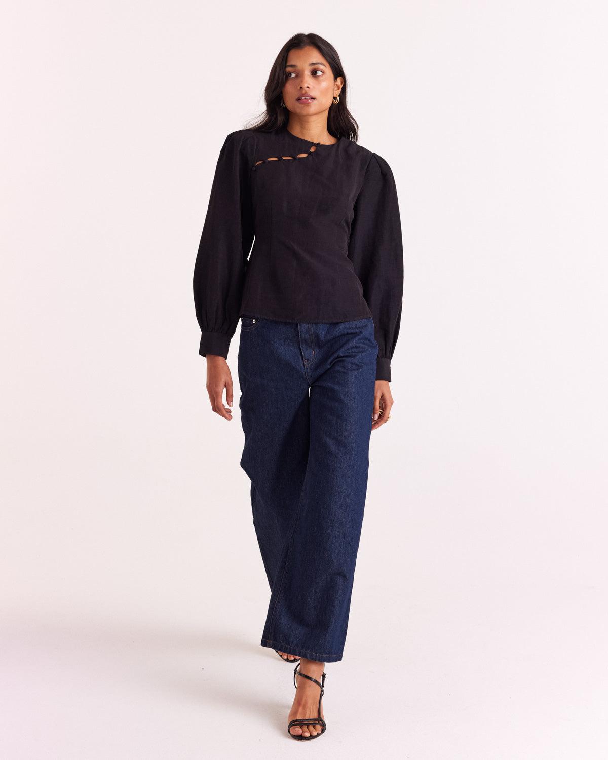 Blouse Carlotta noir