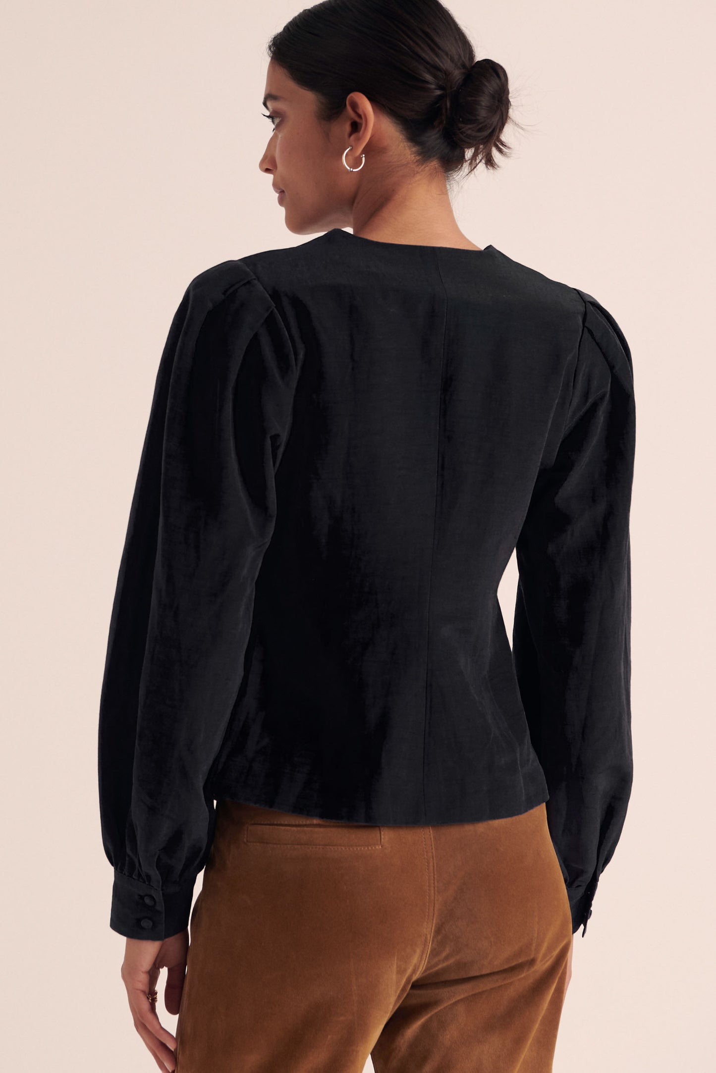 Blouse Carlotta noir