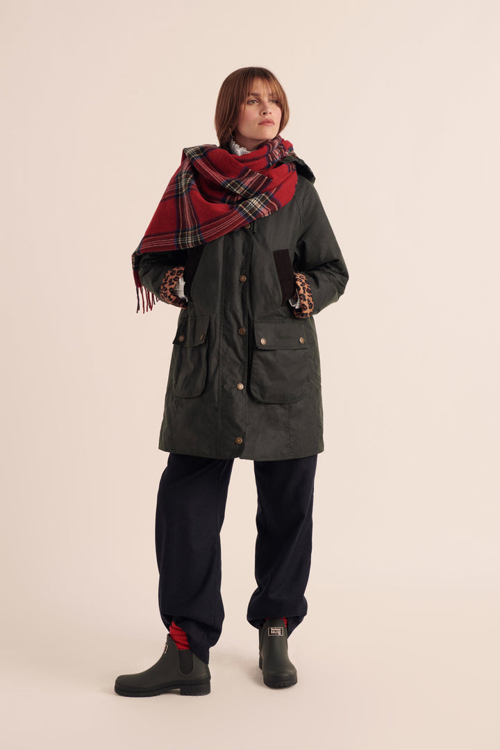 Scarf Public tartan red