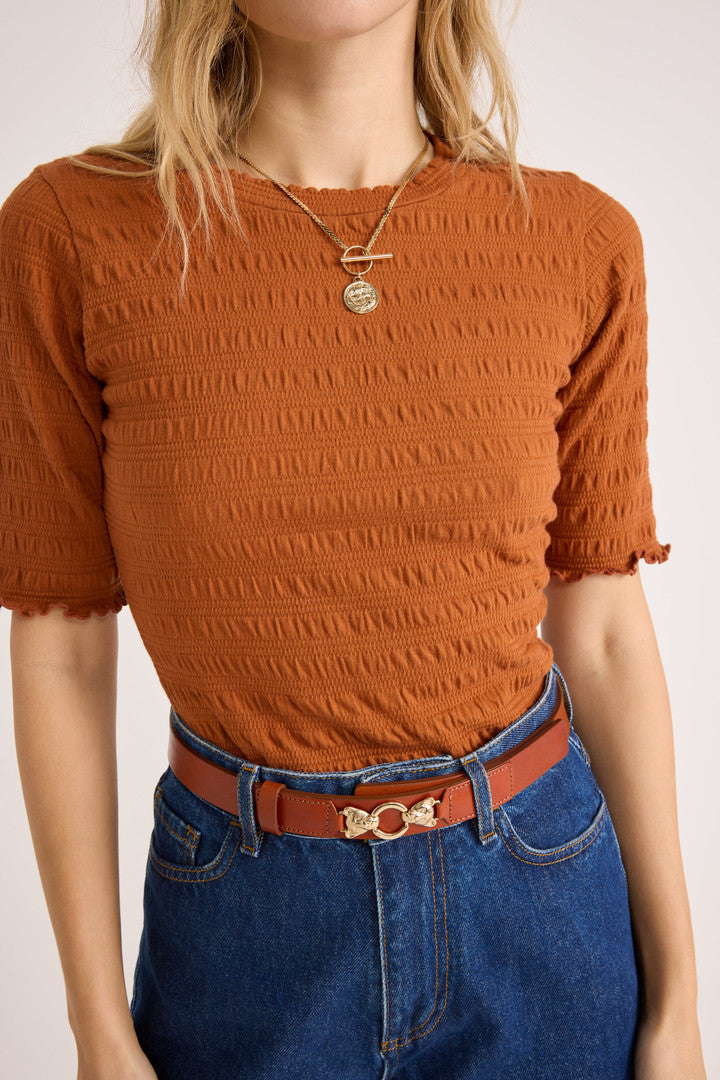 Ceinture Malo cognac