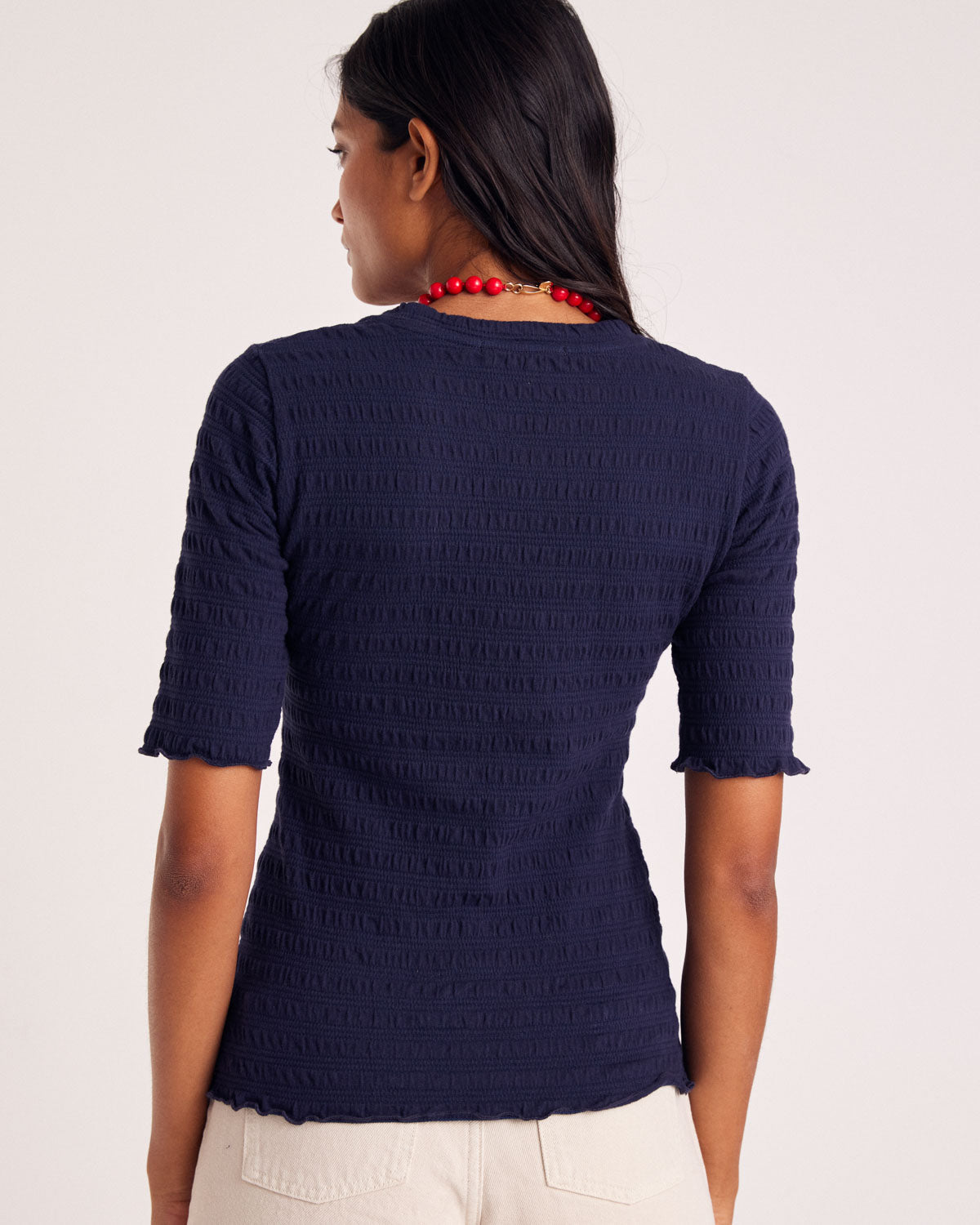 Top Luz navy