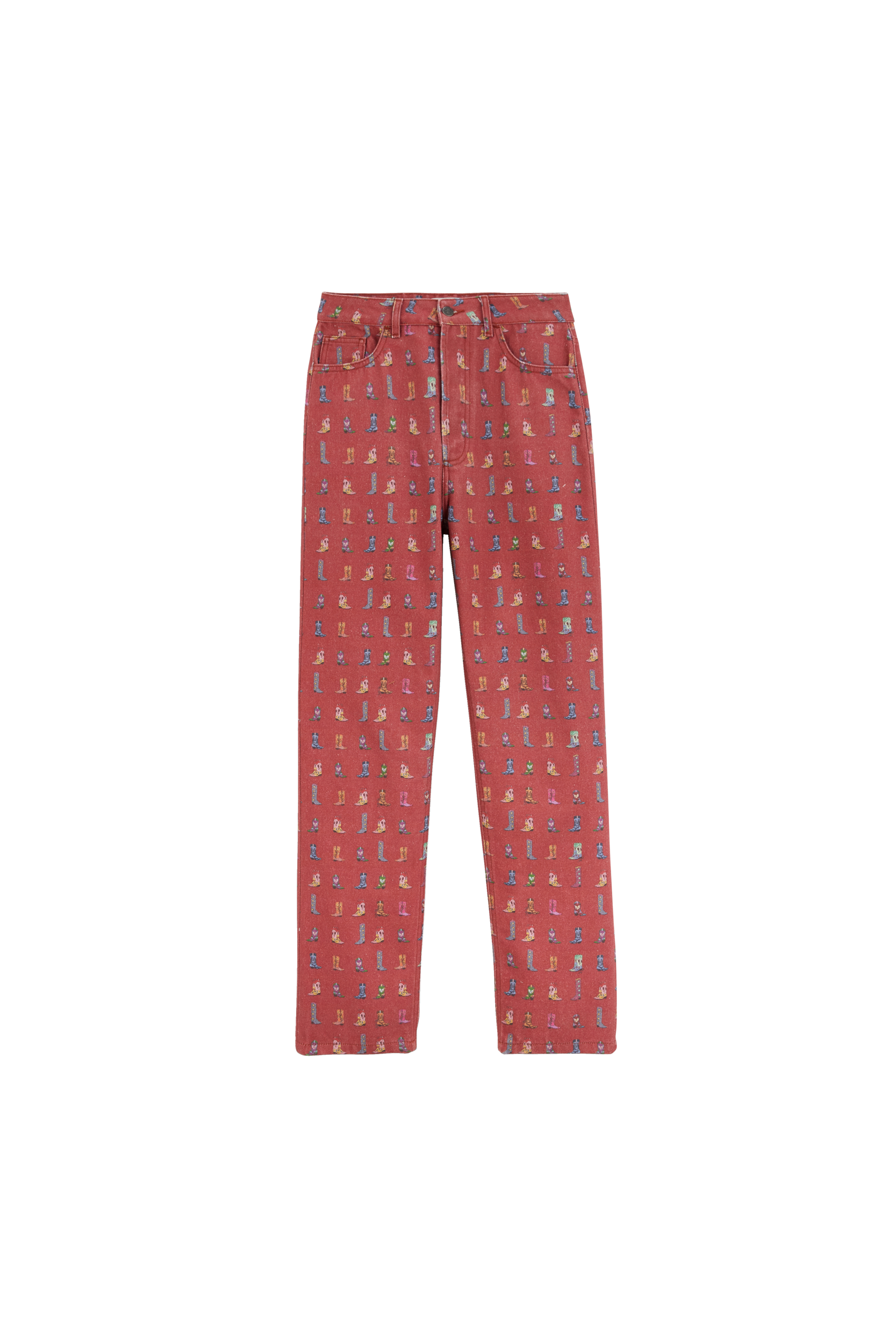 Jeans Robi printed santiags