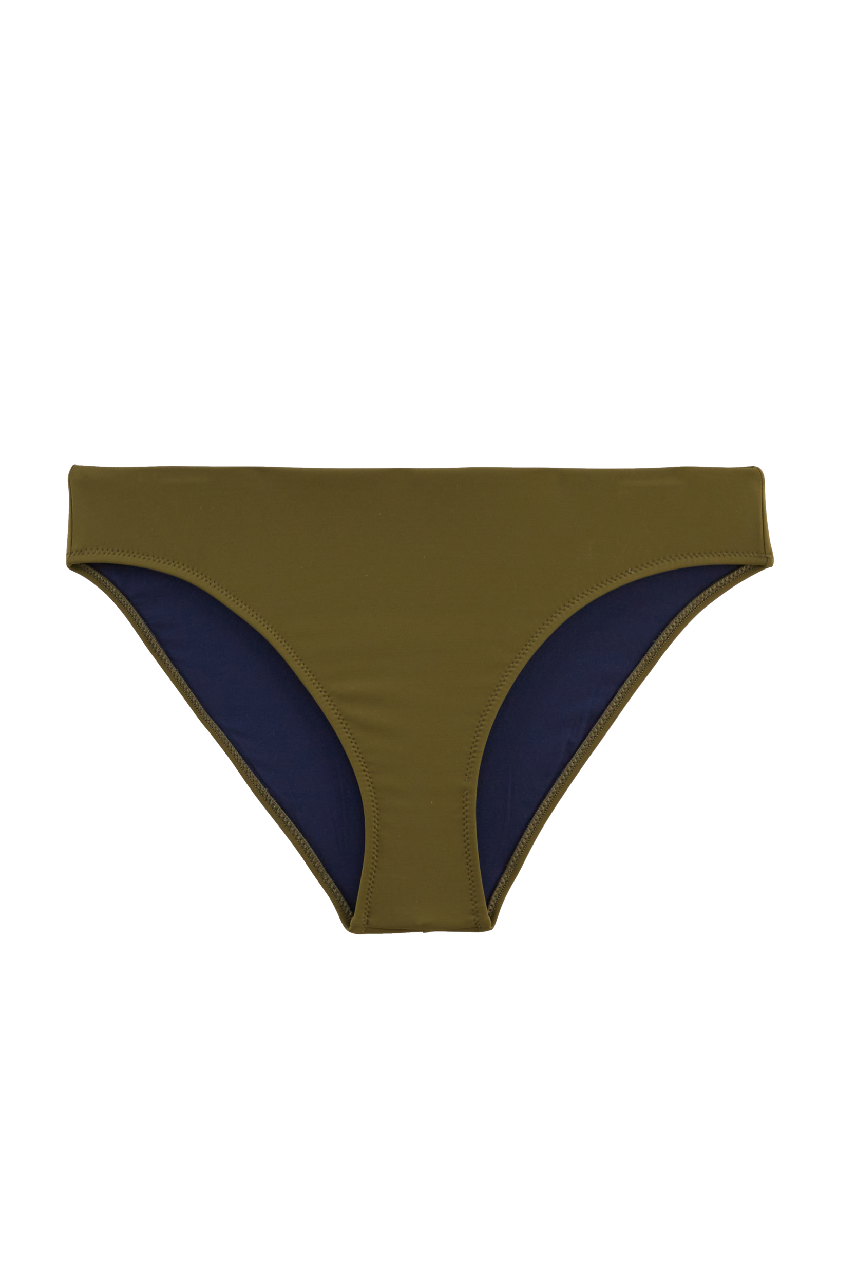Hem of swimsuit Javier khaki