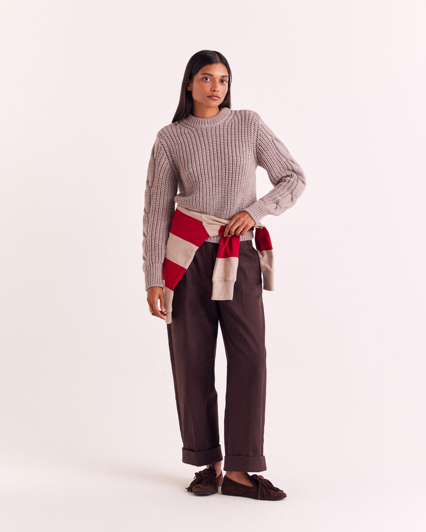 Pants Tristan chocolate