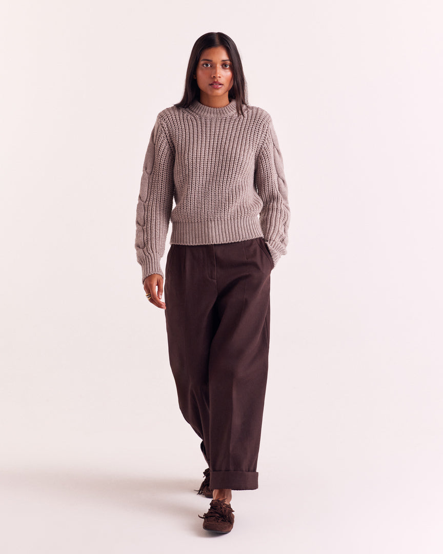 Pants Tristan chocolate