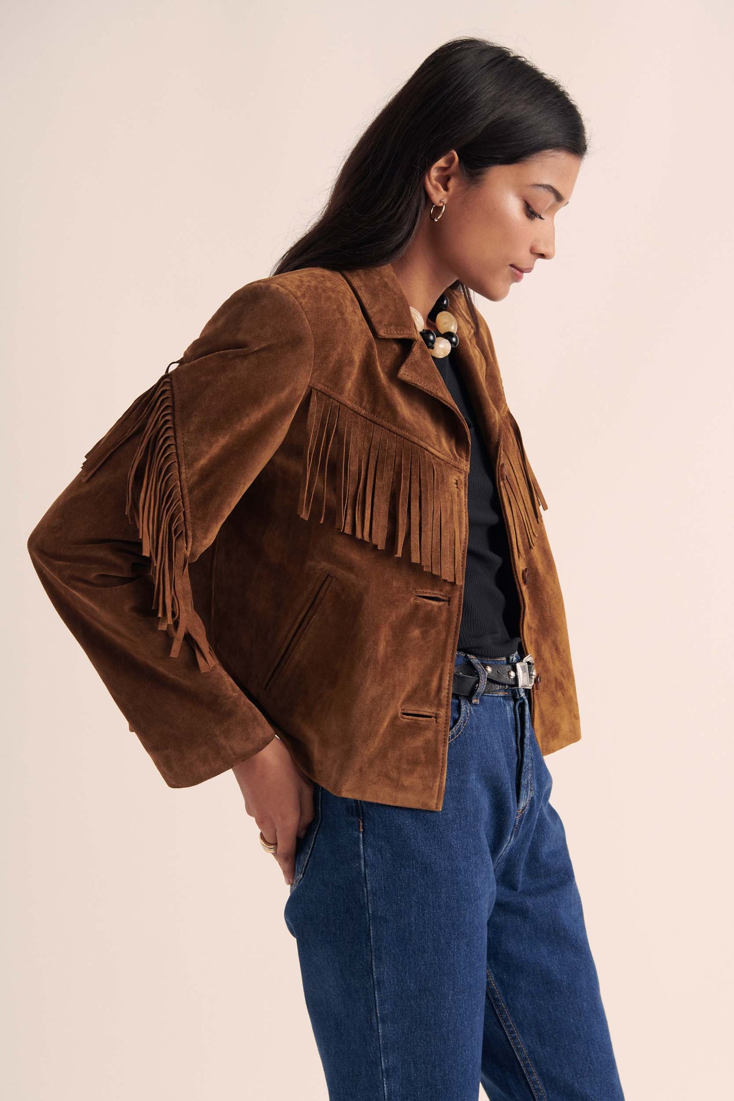 Serena camel crust jacket